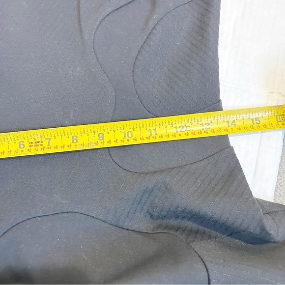 Diane Von Furstenberg Fit and Flare Black Dress Size 6 Little Black Dress Career - Picture 15 of 16